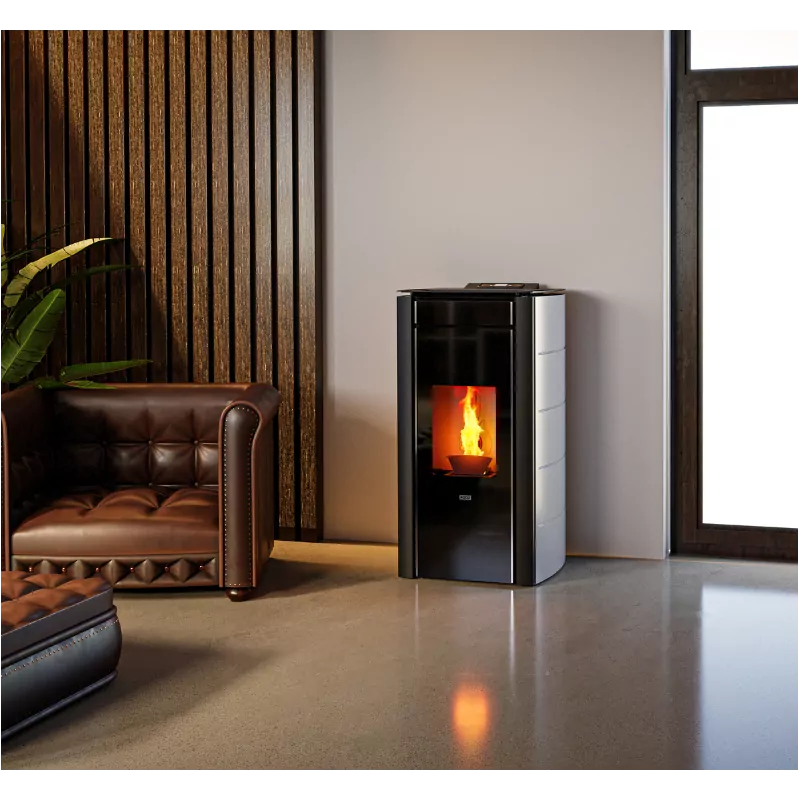Poêle à Granulés Étanche Queen - 8 Kw