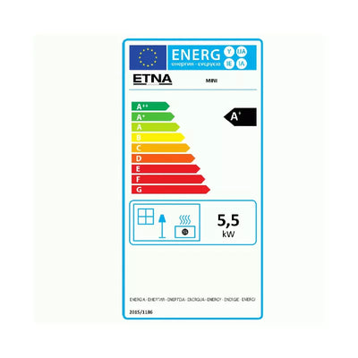 Poêle à Granulés Extra Plat Mini - 5 Kw